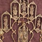 Pure Brass Dashavatar Wall Hanging with Tirupati Balaji 20"x21.5" | Vishnu's 10 Avatars | Divine Blessings & Prosperity | Intricate Carvings | Spiritual Decor